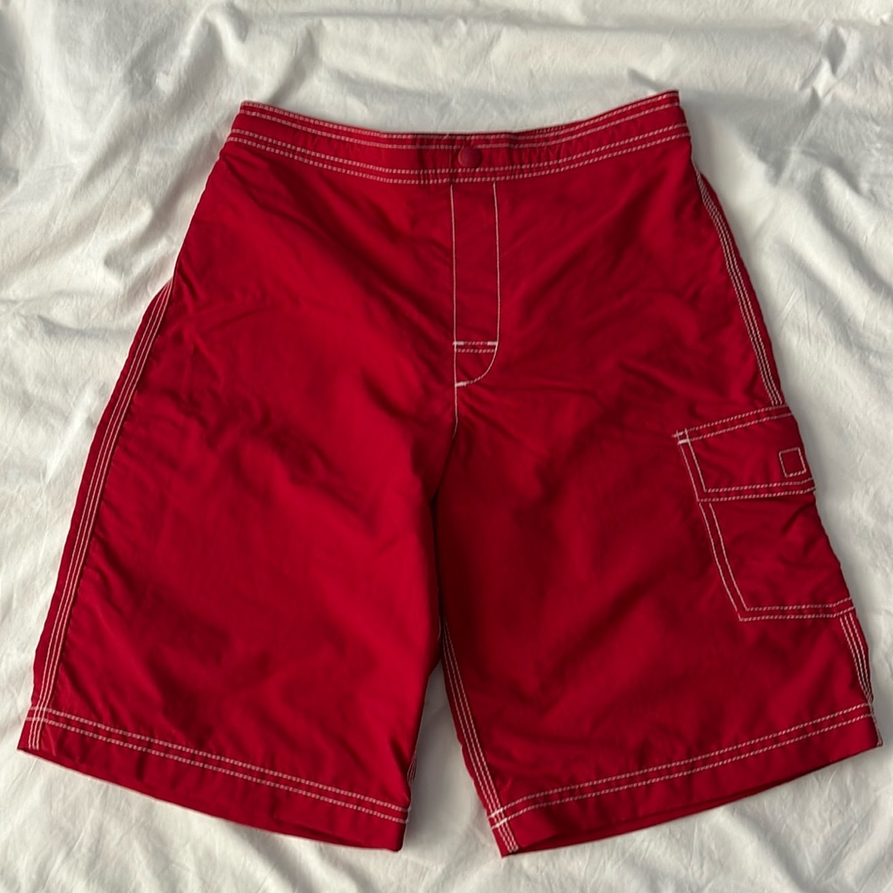 Lands End Boys Bathing Suit Board Shorts